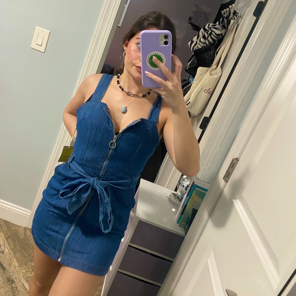 Denim Bodycon Dress